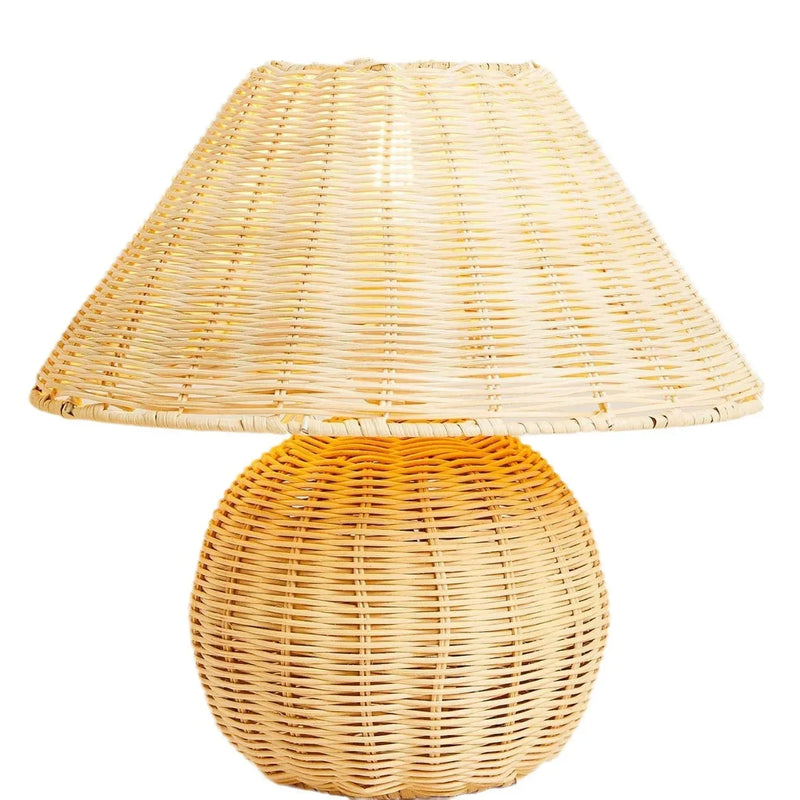 Handgemaakte Rotan Vloerlamp Wabi Sabi Japans Nordic Stijl – E27