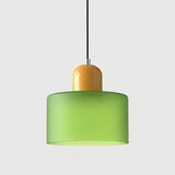 Vintage Kleine Hanglamp Glas-in-Lood – Roze/Oranje/Groen/Wit – E27
