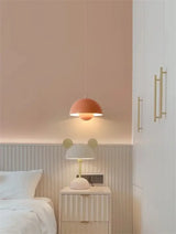 Moderne Nordic Bloemknop Hanglamp – Metaal, LED, E27, Meerdere Kleuren