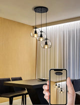 Aurora Glass Pendant Light