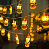 LumiJoy Kerst LED Slinger – Kerstboom, Sneeuwpop & Kerstman Lichtsnoer