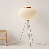 Noguchi Akari Rijstpapier Vloerlamp – Japanse Wabi Sabi Staande Lamp
