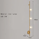 Minimalistische Wandlamp – Grijs Helder Glas & Goud/Zwart Metaal