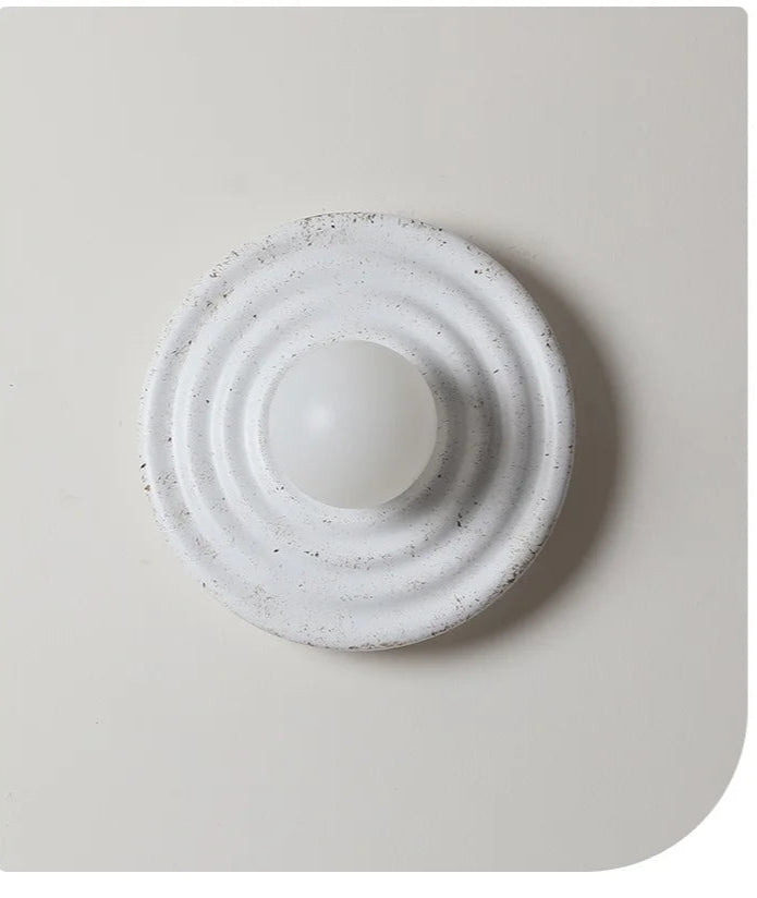 Retro LED Wandlamp Kleurrijk Rond