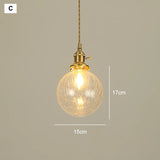 Moderne Franse Retro Hanglamp – Gouden Glazen LED Plafondlamp Eetkamer
