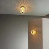 Nordic Wandlamp Glas LED Bauhaus Design – Goud/Zilver