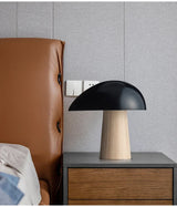 Nordic Tafellamp Klein – Glas & IJzer – LED Bedlampje Touch Switch