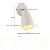 Nordic LED Wandlamp met Lange Arm – Minimalistische Bedlamp Loft