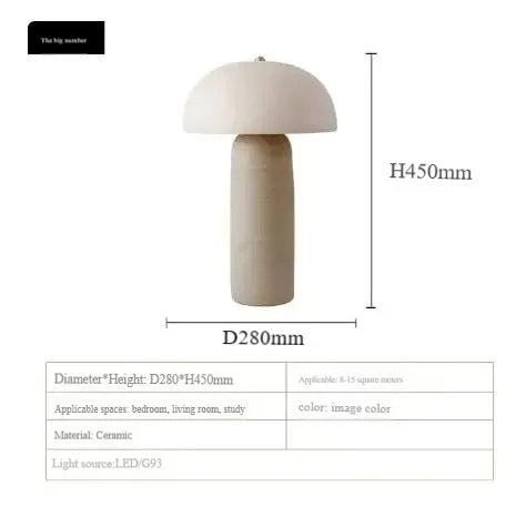 Wabi-Sabi Tafellamp – Japanse Keramiek Potvorm G9 LED Designlamp