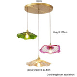 Vintage Bloem Hanglamp Glas E27 Voor Woonkamer, Slaapkamer & Bedside