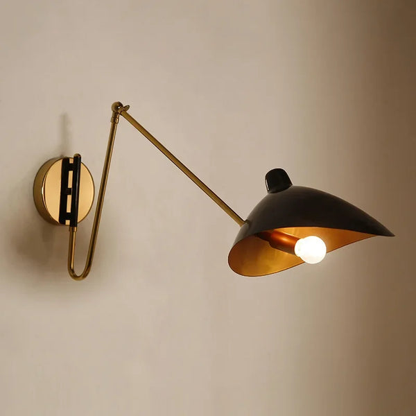 Industriële Wandlamp – Retro Metaal E14 LED Rotatie Sconce