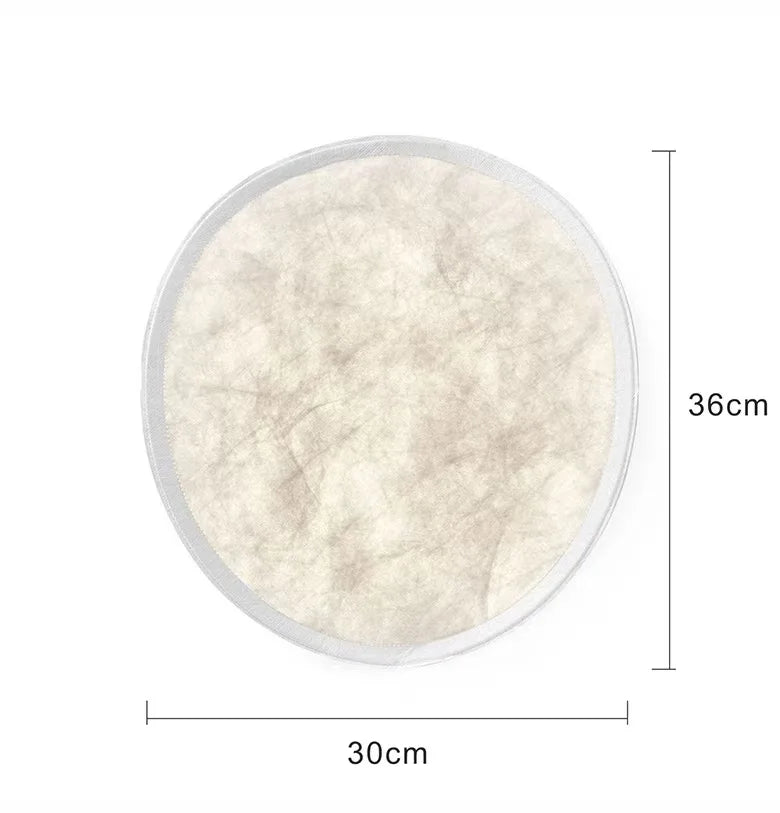 Nordic Wabi-Sabi Wandlamp – Zijde Crème Design Slaapkamerlamp