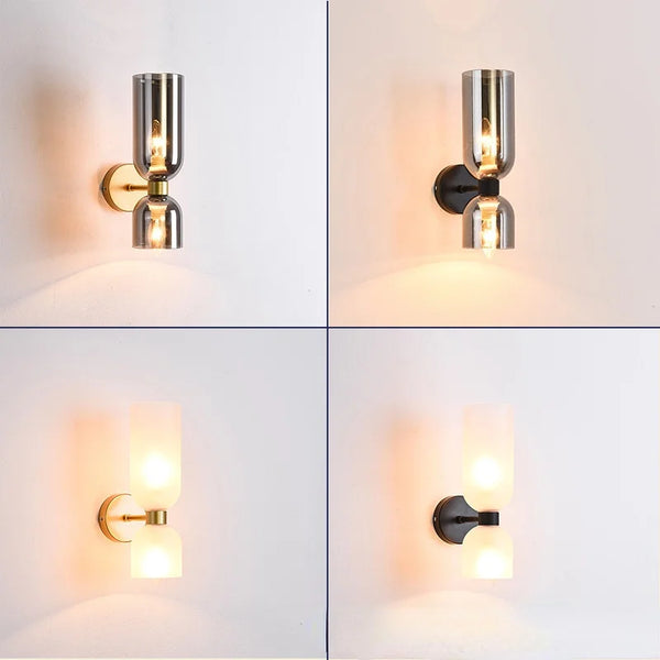 Nordic Wandlamp Glas – Moderne Slaapkamer & Woonkamer Wandverlichting