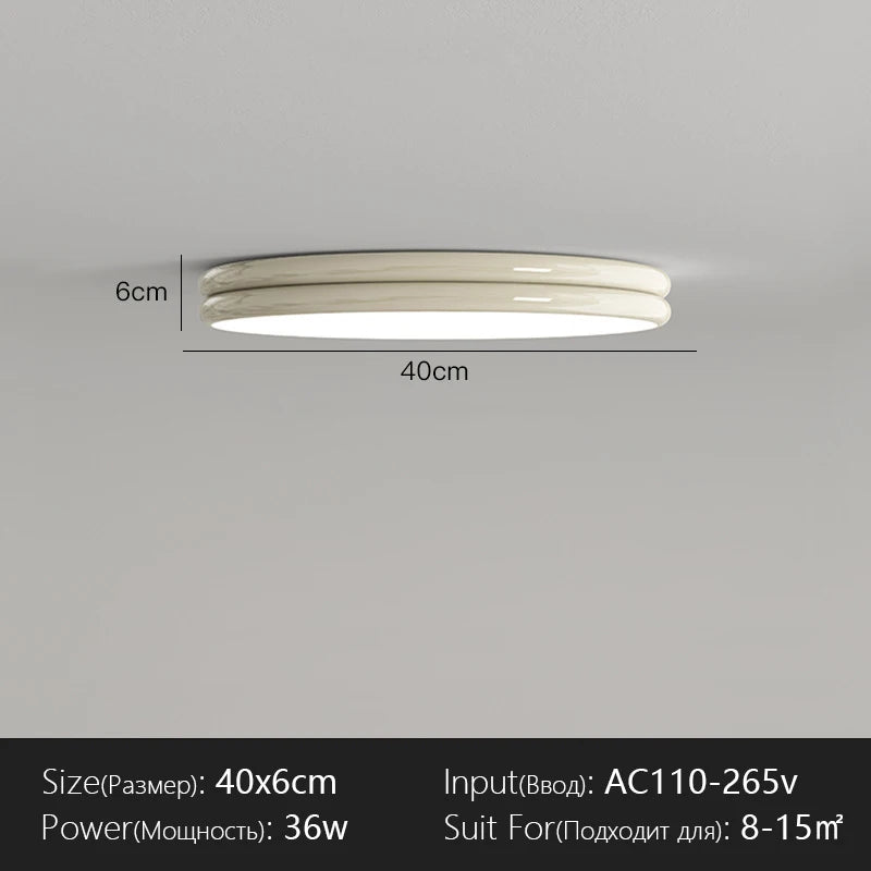 Bauhaus Plafondlamp Groen LED Voor Woonkamer, Slaapkamer & Keuken