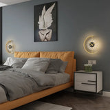 Nordic Clock Wall Lamp