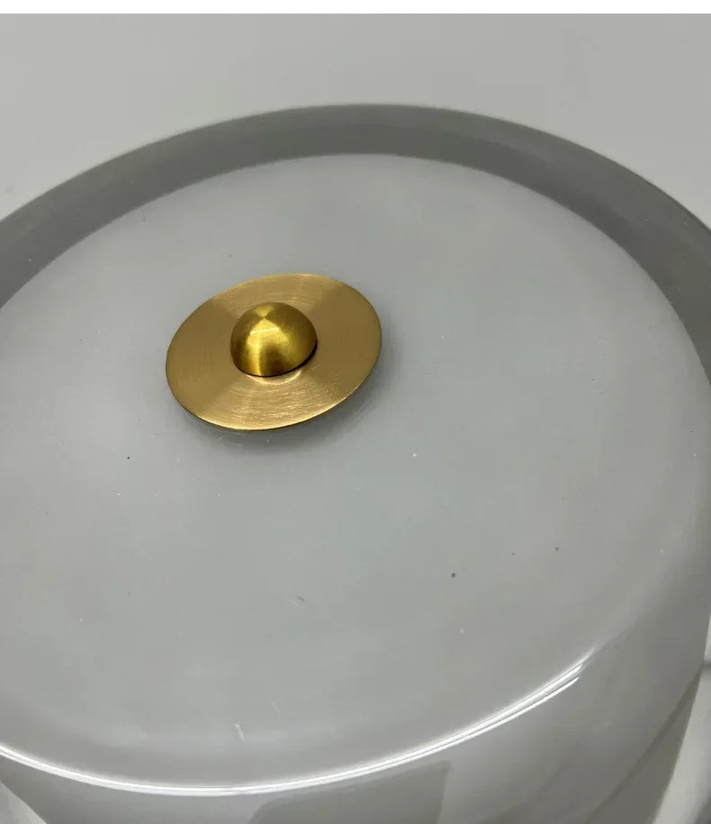 Nordic Franse Tafellamp – Moderne Glazen Bedlamp LED voor Slaapkamer
