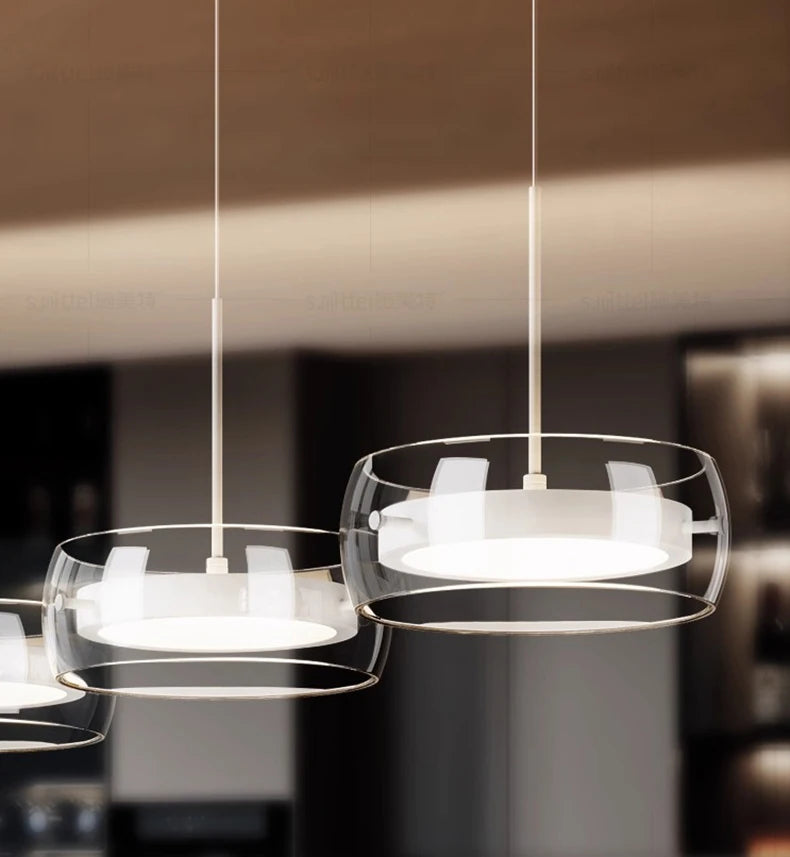 Moderne LED ring hanglamp – dimbare kroonluchter voor woonkamer & eetkamer