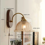 LED Wandlamp Hout & Koper – Vintage Bedlamp voor Woonkamer & Bad