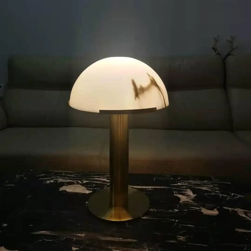 Luxe Postmoderne Spaanse Marmer Tafellamp G9 Voor Slaapkamer & Woonkamer