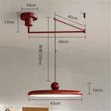 Franse LED Hanglamp – Verstelbare Chrome UFO Plafondlamp 15–30m²