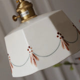 Japans Retro BrassGlow Keramische Hanglamp