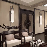Moderne LED Wandlamp – Glas & Metaal Slaapkamer/Woonkamer Goud/Zwart