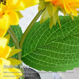 LED Zonnebloem Nachtlamp – Oplaadbare Tafellamp USB 26cm