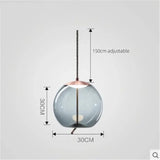 Moderne LED glazen hanglamp – kroonluchter voor woonkamer & keuken