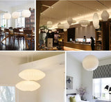 LED Hanglamp Zijde Wit Voor Woonkamer & Hotel