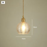Moderne Franse Retro Hanglamp – Gouden Glazen LED Plafondlamp Eetkamer