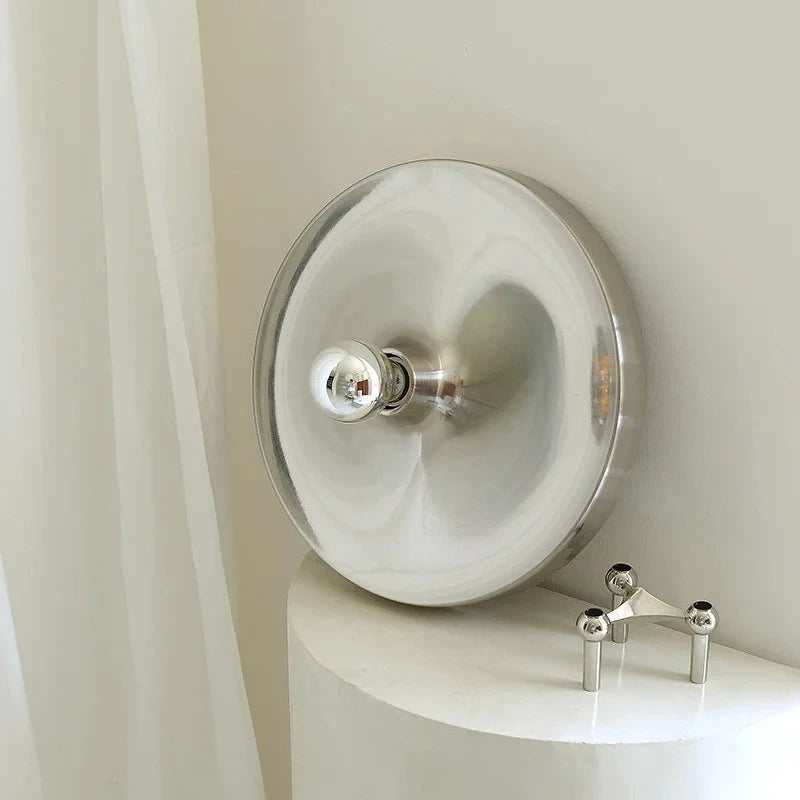Nordic Ripple Disc Wandlamp – Bauhaus UFO Schotel Vintage Design LED