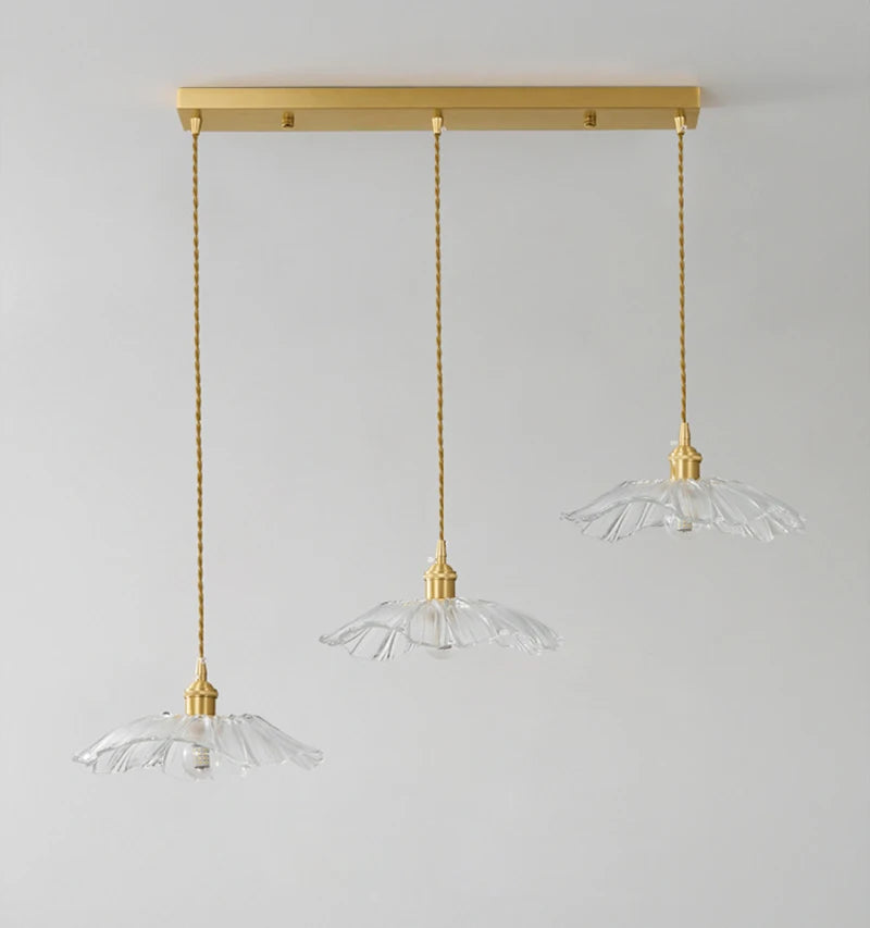 Retro Glazen Hanglamp E27 Voor Woonkamer, Keuken & Eettafel