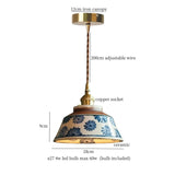 LED Hanglamp Bloem Keramiek – Vintage Voor Woonkamer & Restaurant