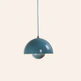Moderne Nordic Bloemknop Hanglamp – Metaal, LED, E27, Meerdere Kleuren