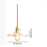 Moderne LED Hanglamp – Gekleurd Glas & Koper E27 Plafondlamp