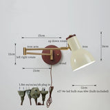 Nordic LED Wandlamp Ivory – Moderne Wandlamp met Trekschakelaar