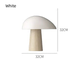 Nordic Tafellamp Klein – Glas & IJzer – LED Bedlampje Touch Switch