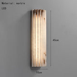 Marmeren Wandlamp – Luxe LED Art Deco Slaapkamer & Badkamer