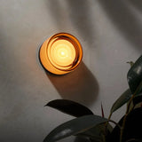 Nordic LED Wandlamp Amber Acryl – Moderne Slaapkamer & Woonkamer