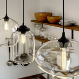 Caren Nordic Hanglamp – Handgemaakt Glas LED Filament Pendant Light