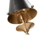 Vintage Wandlamp  E27 Zwart/Wit Voor Slaapkamer & Woonkamer