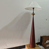 Wabi-Sabi Vloerlamp – Minimalistisch Japans Design met Stoffen Kap