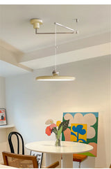 Franse LED Hanglamp – Verstelbare Chrome UFO Plafondlamp 15–30m²