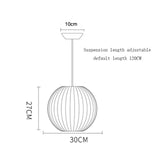 LED Hanglamp Zijde Wit Voor Woonkamer & Hotel