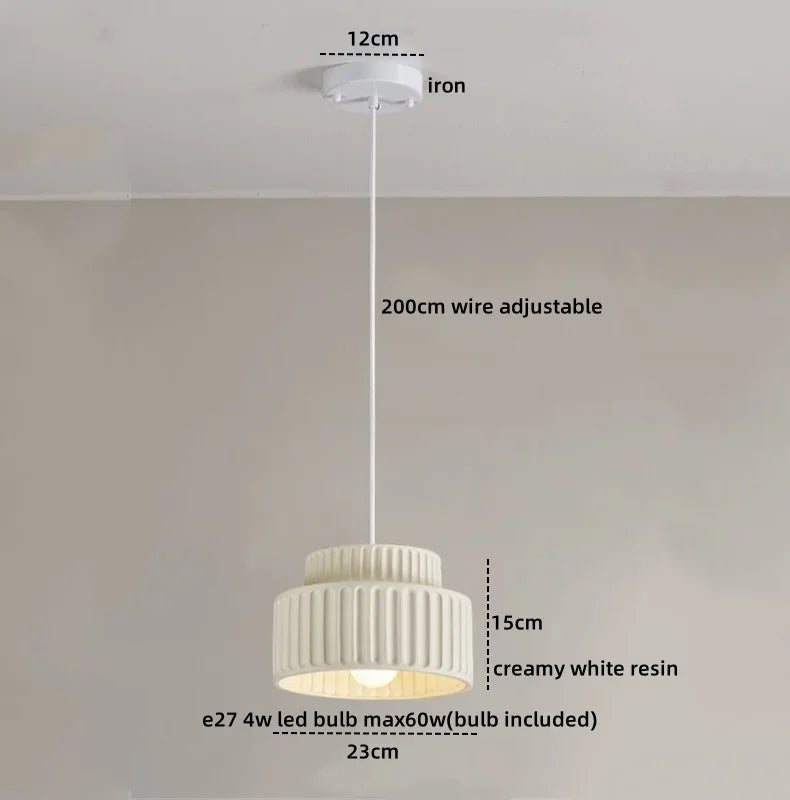 LumiCream – Nordic Moderne LED Hanglamp