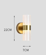 Nordic Wandlamp Glas – Moderne Slaapkamer & Woonkamer Wandverlichting