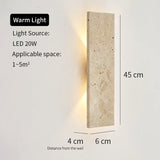 Buiten Wandlamp LED Waterdicht Natuursteen IP65 Modern 110V-220V