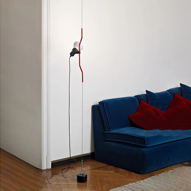 Italiaanse Hanglamp LED Metaal – Verstelbare Hoogte Bedlamp E27