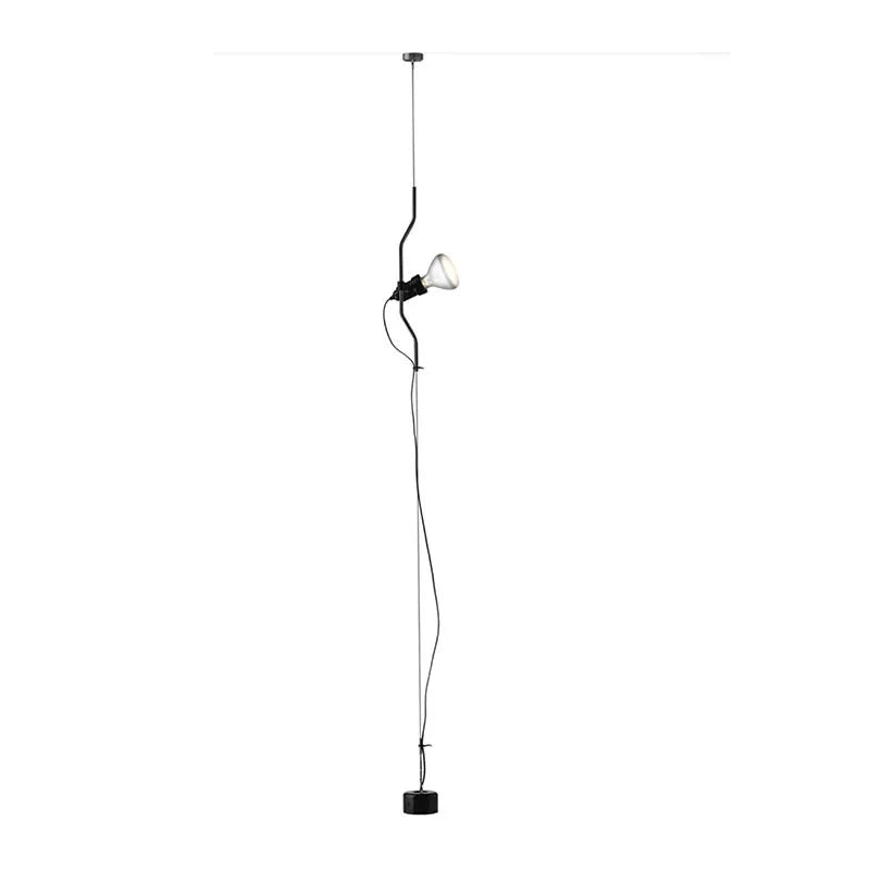 Italiaanse Hanglamp LED Metaal – Verstelbare Hoogte Bedlamp E27
