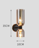 Nordic Wandlamp Glas – Moderne Slaapkamer & Woonkamer Wandverlichting